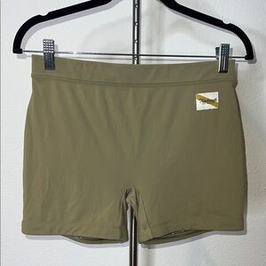 Tracksmith Olive Green Women's Running Shorts